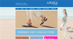 Desktop Screenshot of angelsshoes.com.au